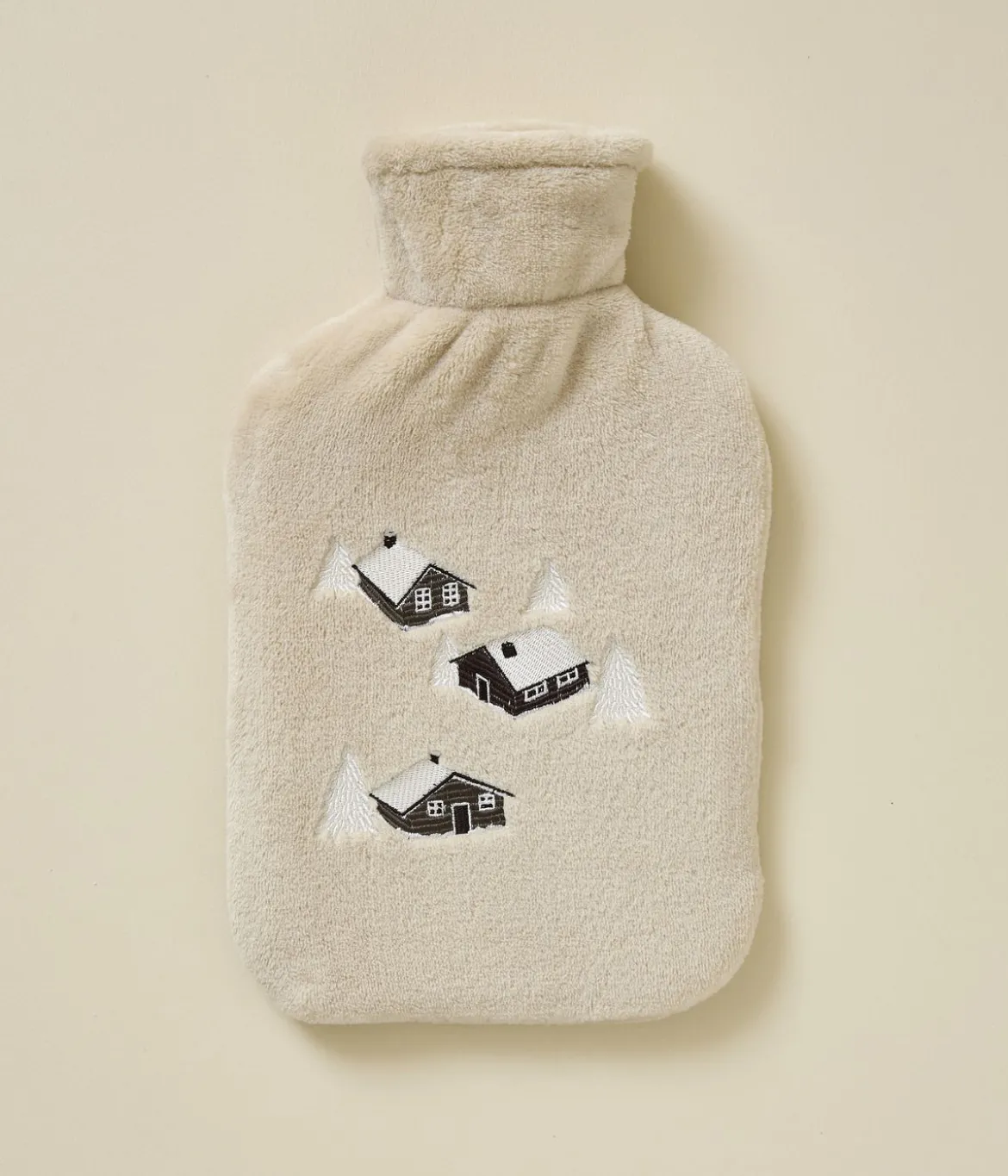 Bouillotte Au coeur de la vallée beige