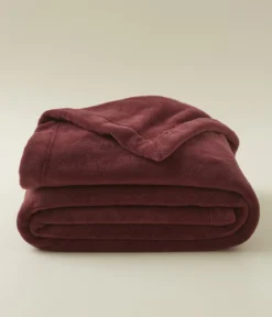 Couverture polaire Aubergine