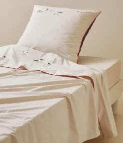 Drap brodé Marée basse