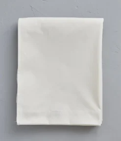 Drap coton blanc
