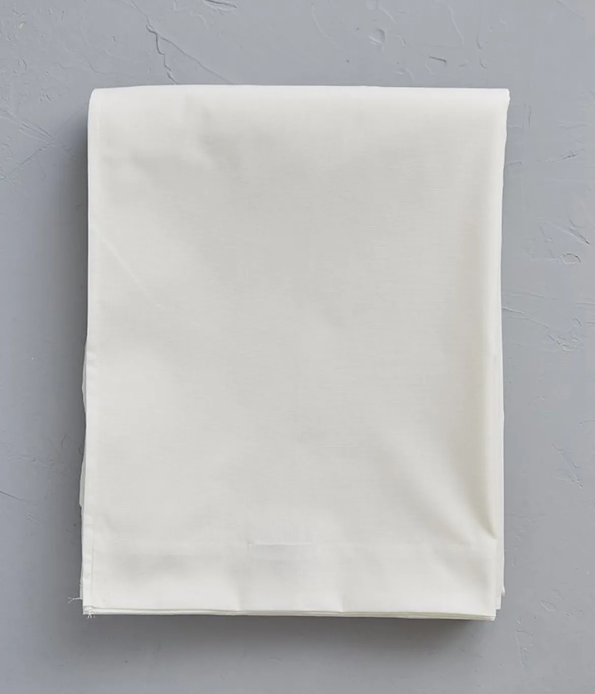 Drap coton blanc