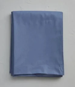 Drap coton bleu jean