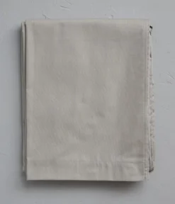 Drap coton gris alu