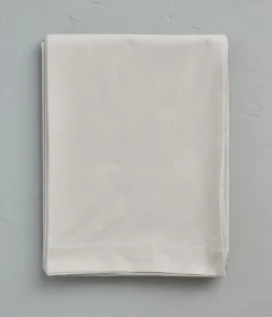 Drap coton gris calcium