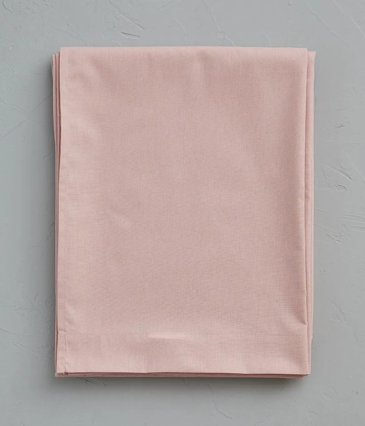 Drap coton rose macaron