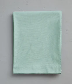 Drap coton vert fleur d'amandier
