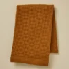 Drap de douche en nid d'abeille Bain de minuit moka