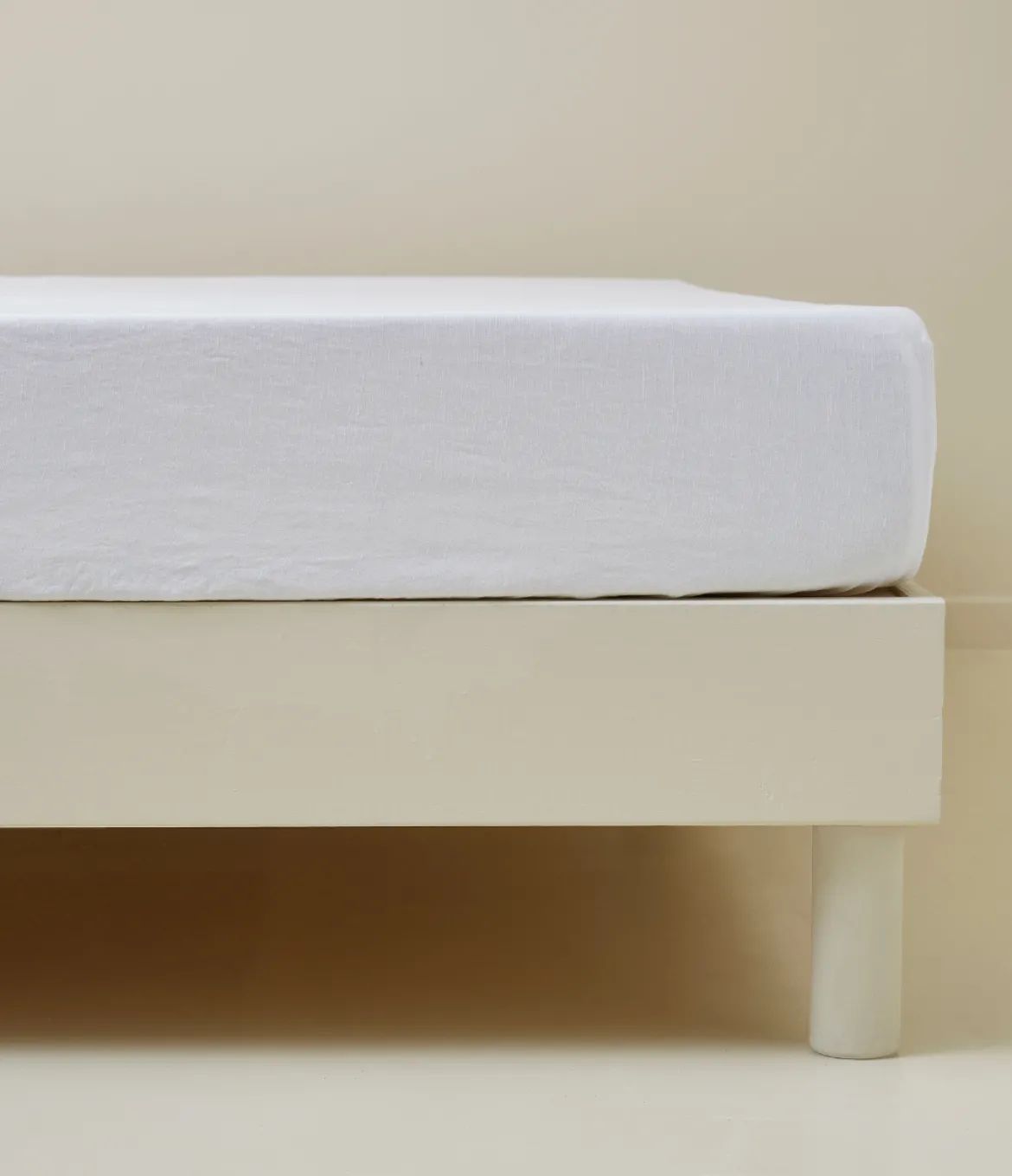 Drap housse blanc Lin Tencel™