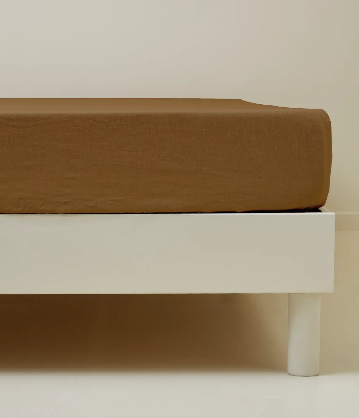 Drap housse lin Tencel™ Moka