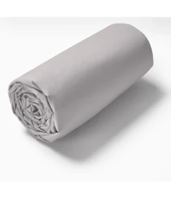 Drap housse lit articulé coton Calcium
