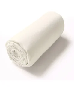 Drap housse lit articulé TPR coton Crème
