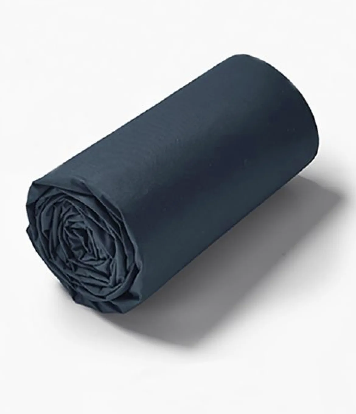 Drap housse percale pierre bleue
