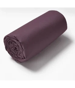 Drap housse TPR lit articulé coton Raisin