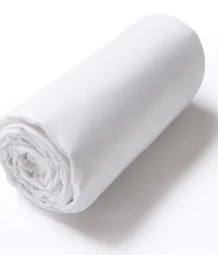 Drap housse tête relevable coton blanc