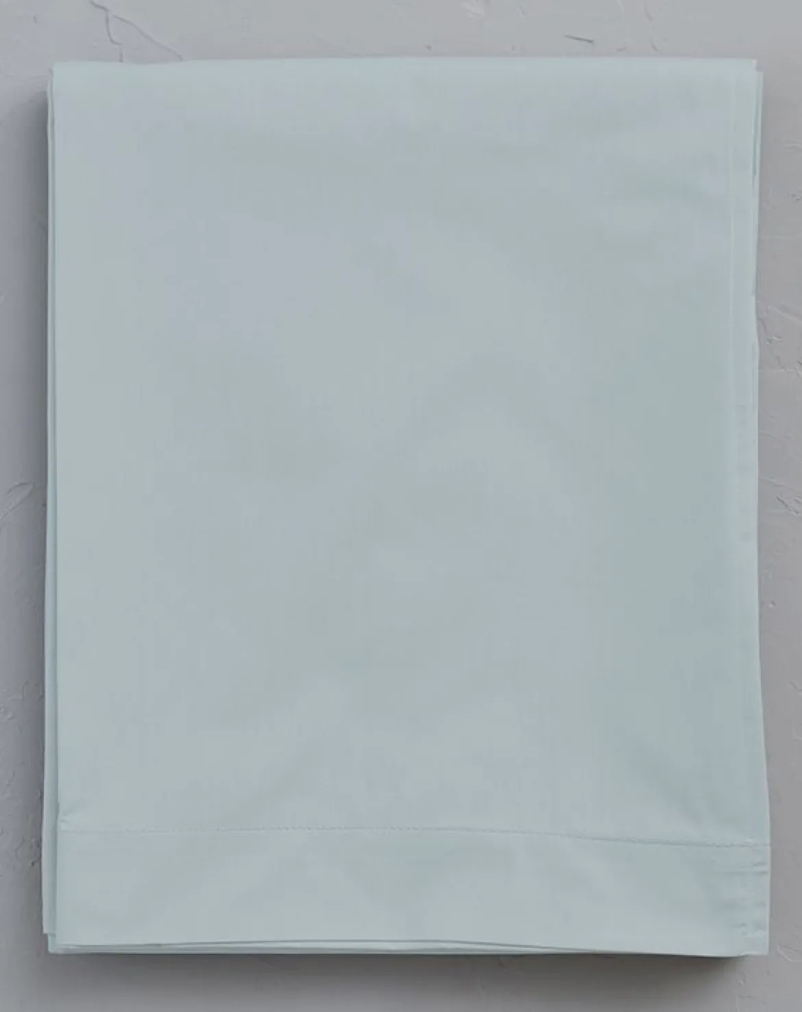 Drap percale bleu givré 180x290 cm