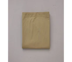 Drap percale lavée Vert herbe 180x290 cm