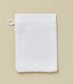 Gant de toilette L'envol blanc