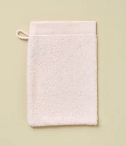 Gant de toilette Les voyageurs rose