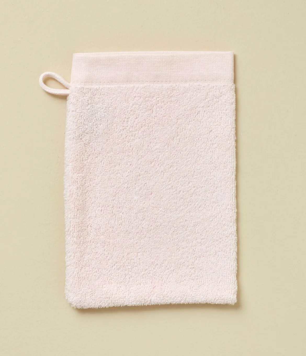 Gant de toilette Les voyageurs rose