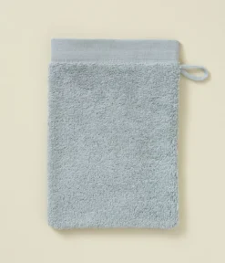 Gant de toilette Trésor des forêts gris perle