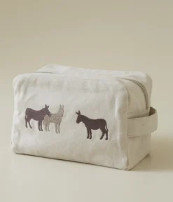 Grande trousse RDV au pré beige