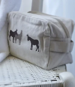 Grande trousse RDV au pré beige