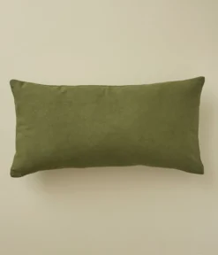 Housse coussin Léo kaki