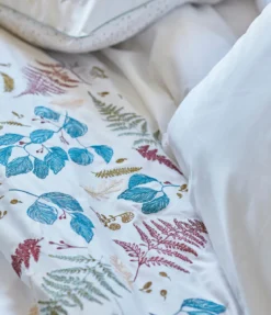 Housse de couette brodée Sous-bois