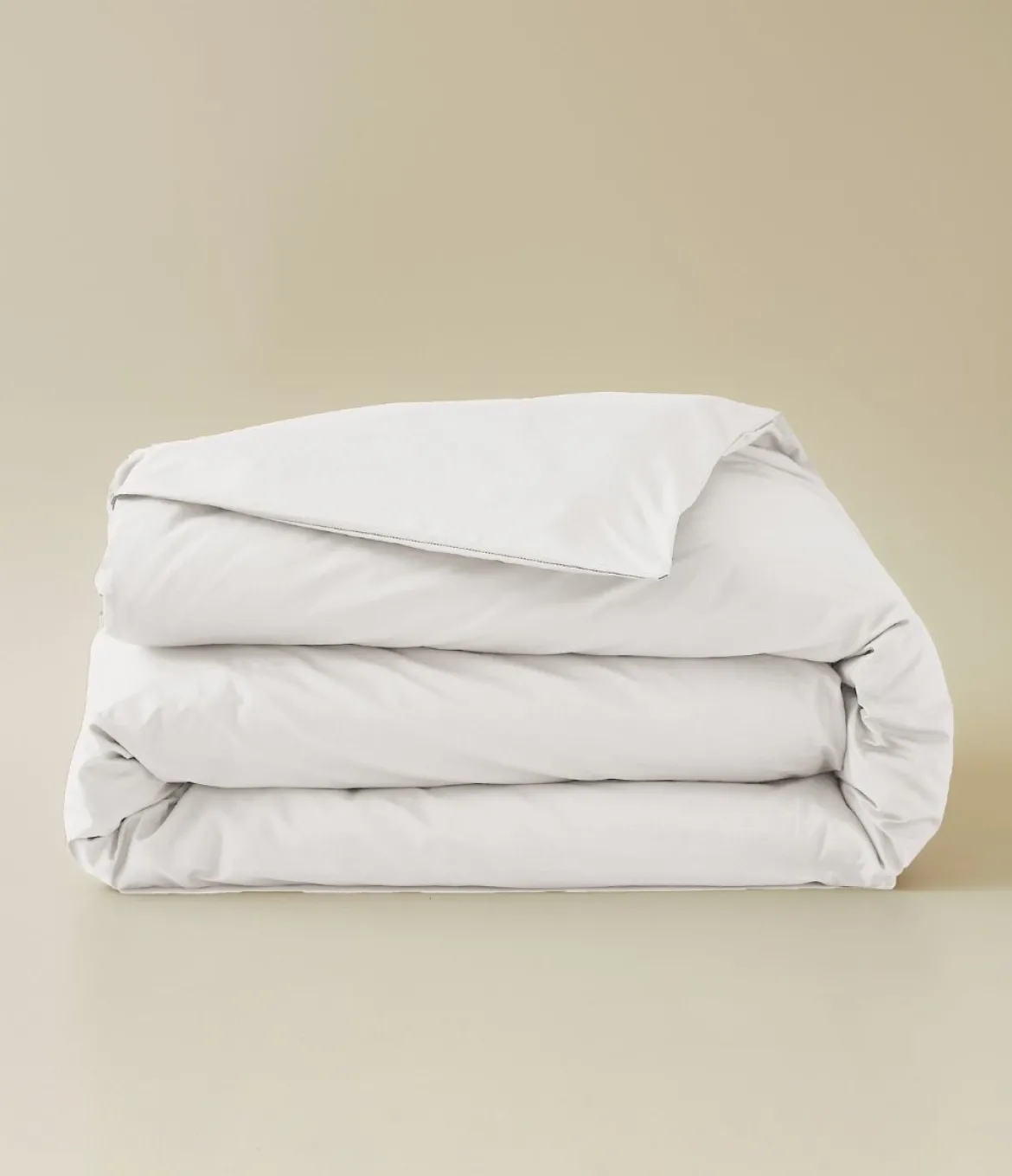 Housse de couette coton blanc