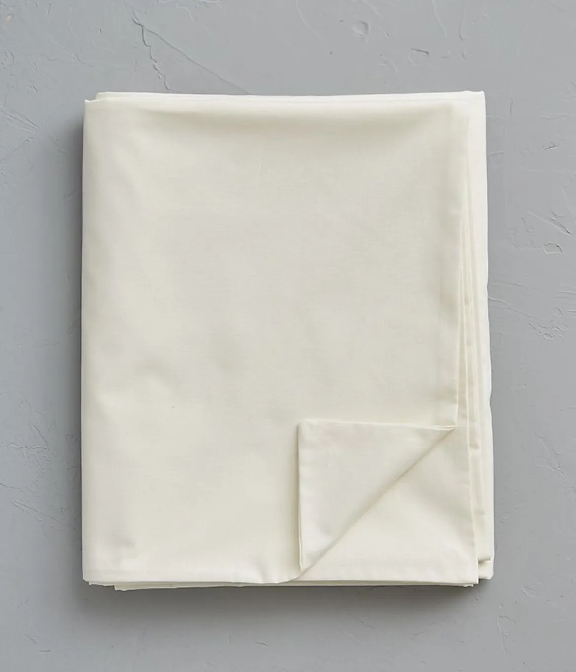 Housse de couette coton blanc crème