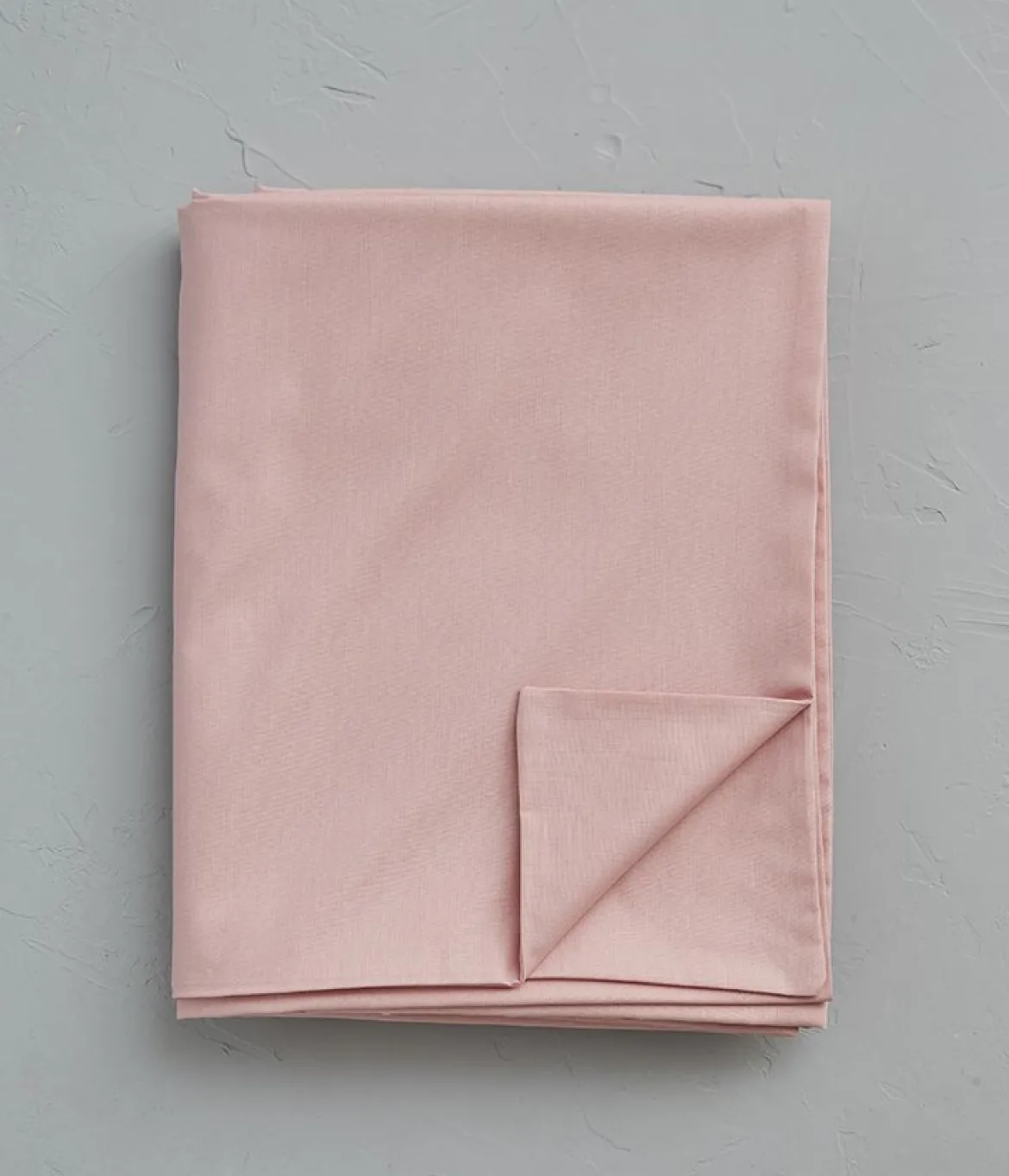 Housse de couette coton rose macaron