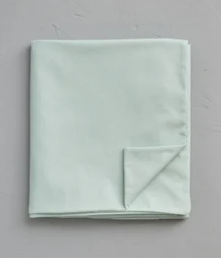 Housse de couette coton vert fleur d'amandier