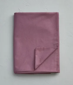 Housse de couette coton violet raisin