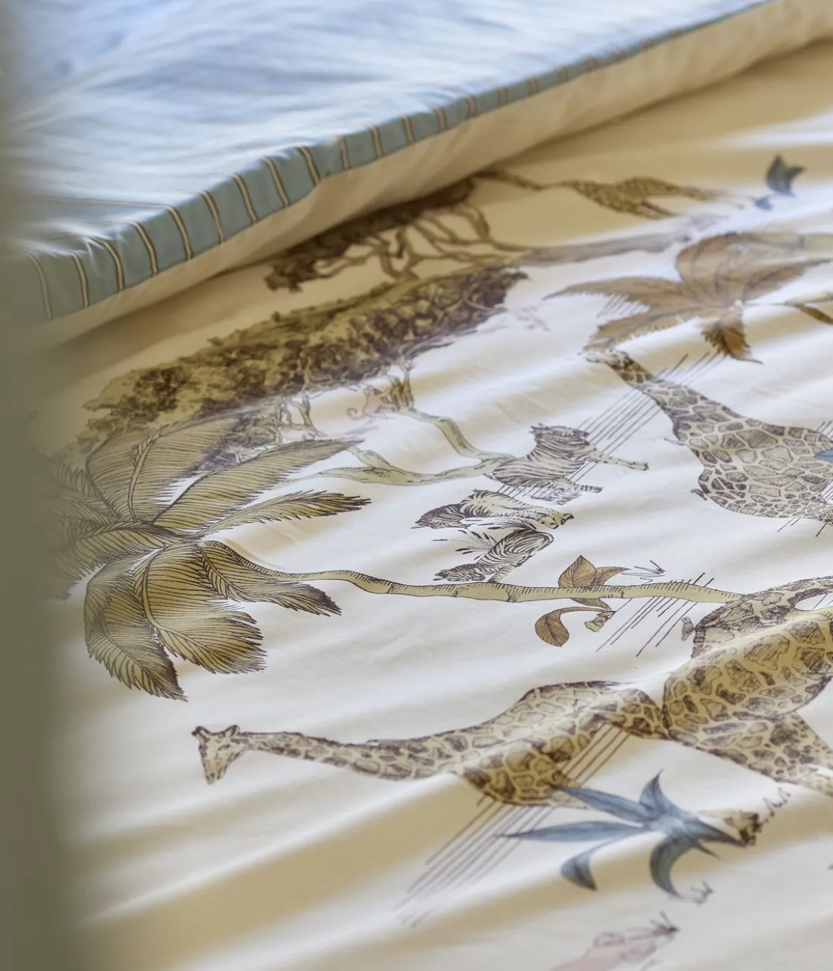 Housse de couette imprimée L'oasis