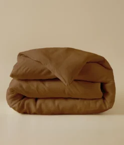 Housse de couette lin Tencel™ Moka