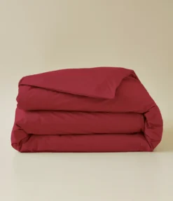 Housse de couette Percale Griotte