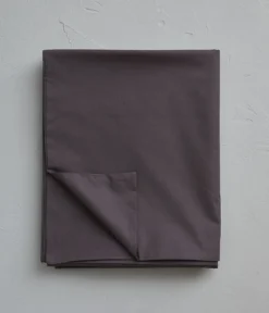 Housse de couette percale gris basalt