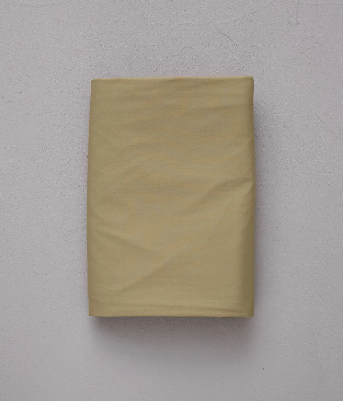 Housse de couette percale lavée Vert herbe