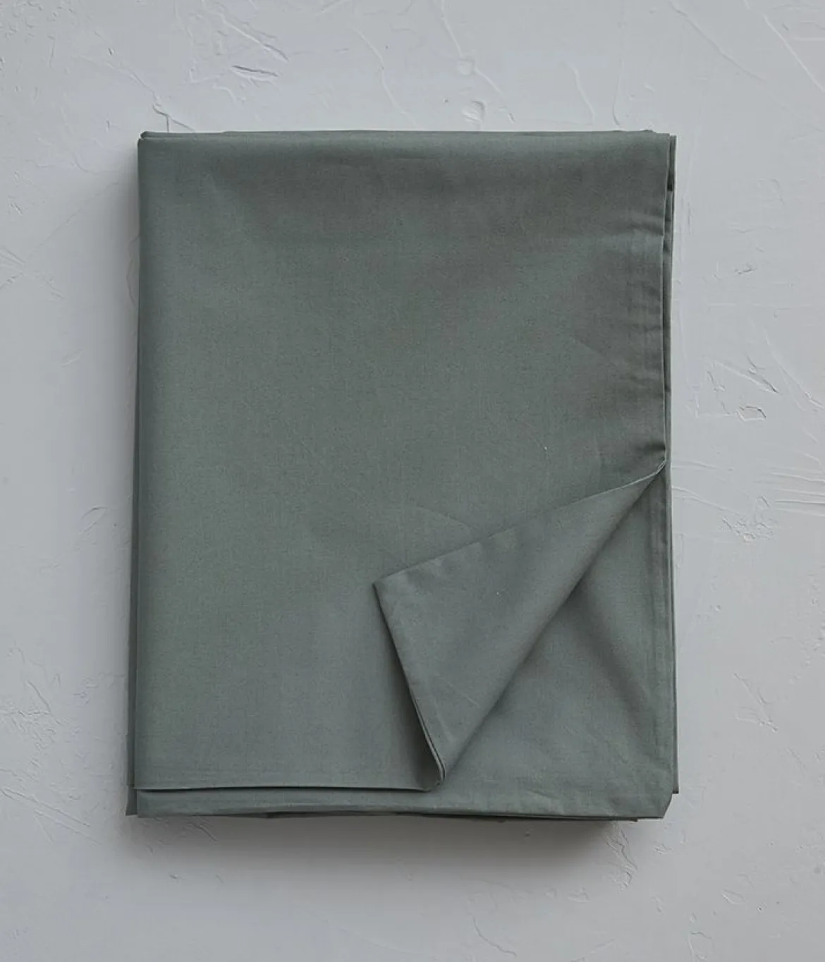 Housse de couette percale vert alligator