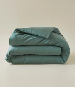Housse de couette satin de coton & Lyocell Tencel™cyprès