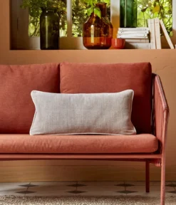 Housse de coussin Lisbonne caramel
