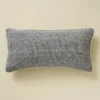 Housse de coussin Lisbonne noir