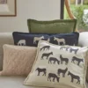 Housse de coussin RDV au pré