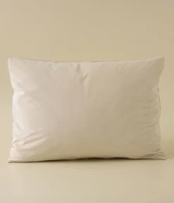 Housse de coussin velours Daïna beige épeautre