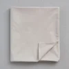 Housse édredon coton gris calcium 140x150 cm