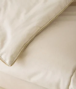 Jeté de lit Daïna beige épeautre