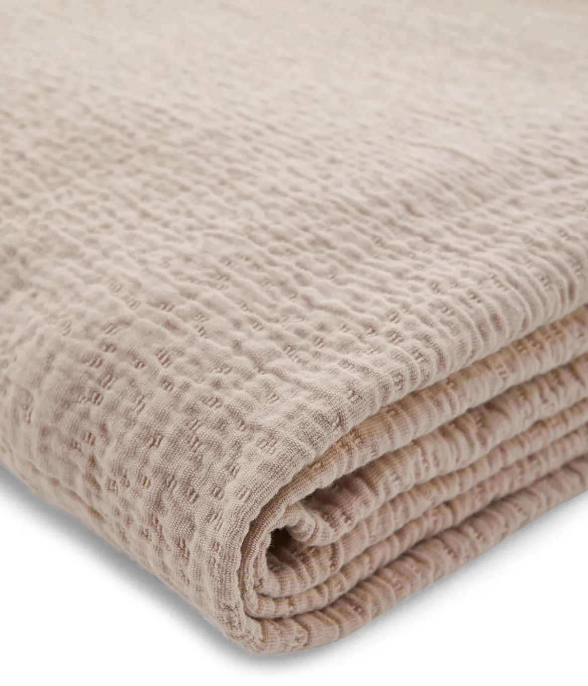Jeté de lit Nomade beige namibie
