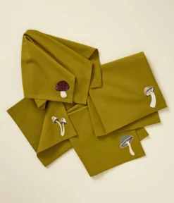 Lot de 4 serviettes de table Automne