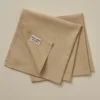 Lot de 2 serviettes métis Prélude naturel