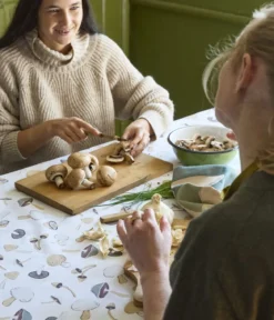 Nappe enduite Le coin des champignons